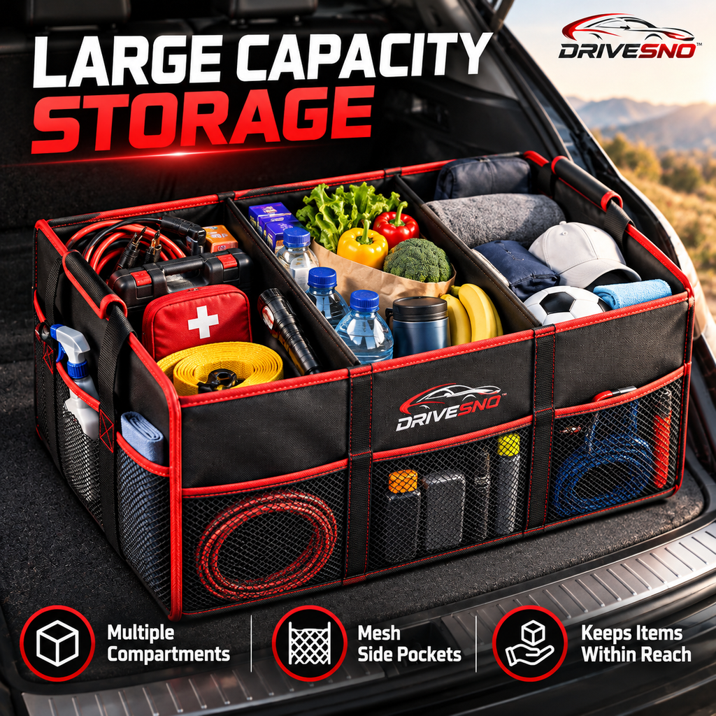 DRIVESNO™ Trunk Organizer