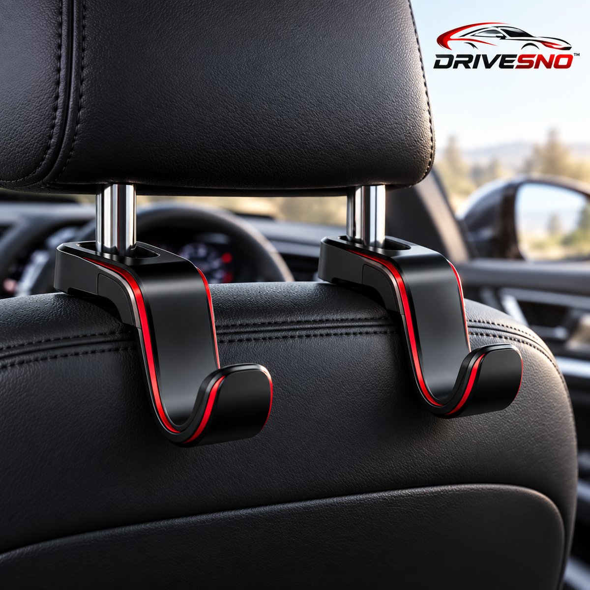 DRIVESNO™ Headrest Hook