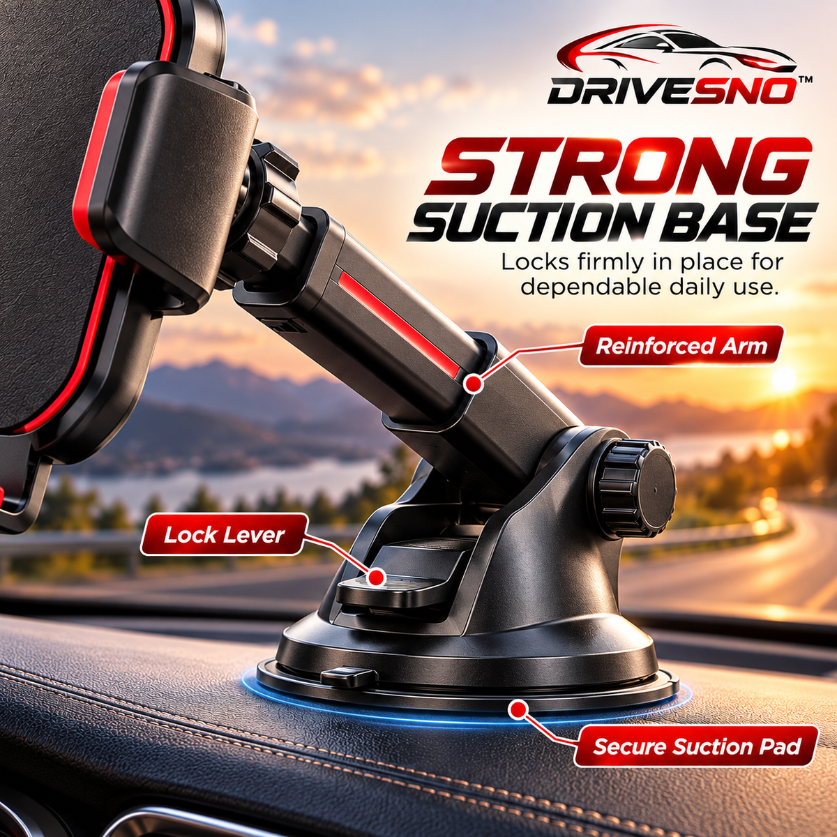 DRIVESNO™ Phone Mount