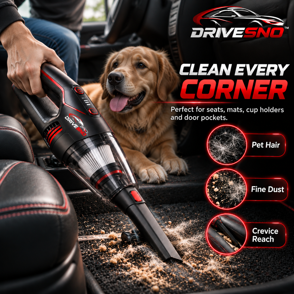 DRIVESNO™ Car Vacuum