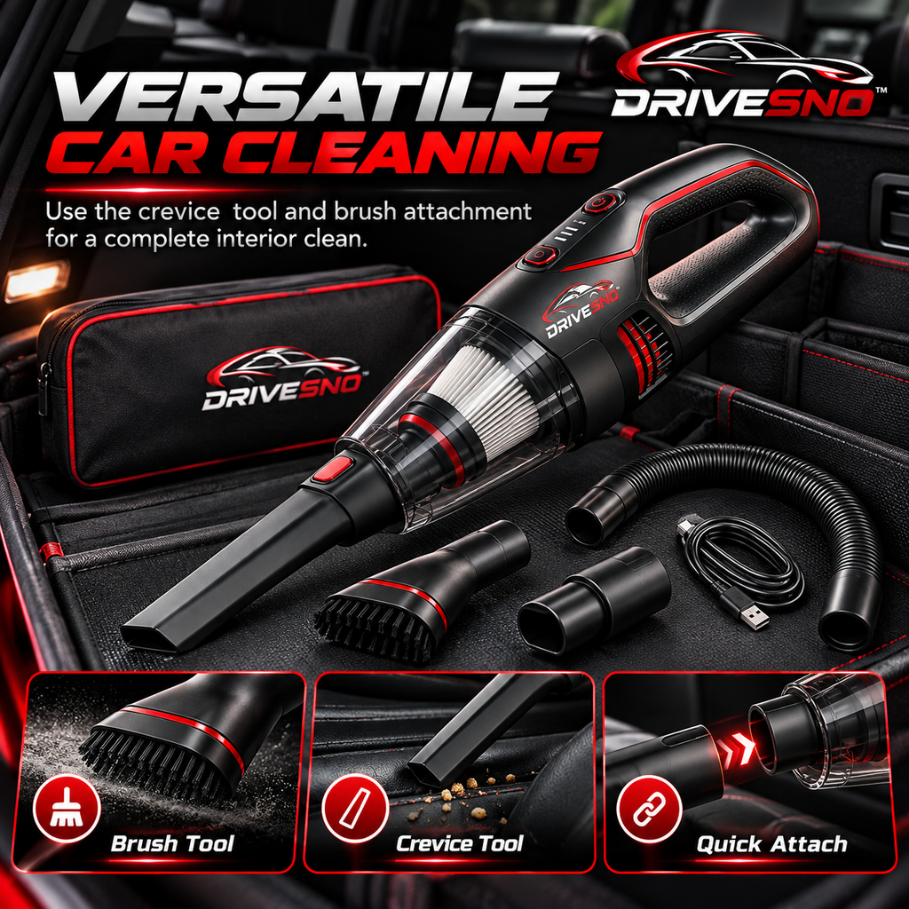 DRIVESNO™ Car Vacuum