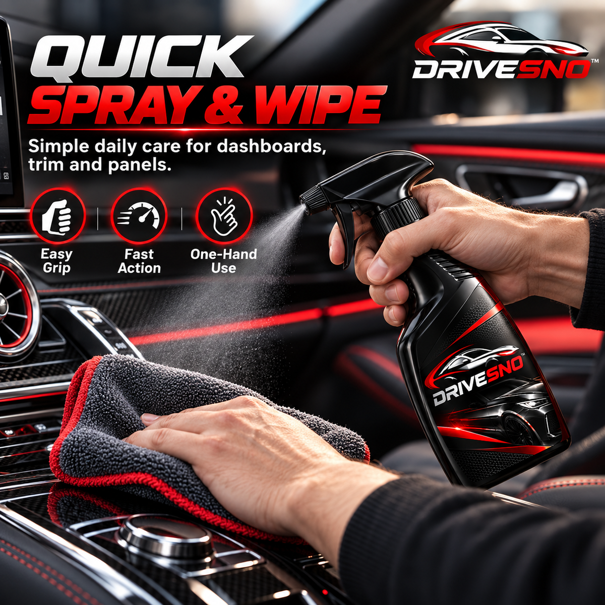 DRIVESNO™ Cleaning Spray
