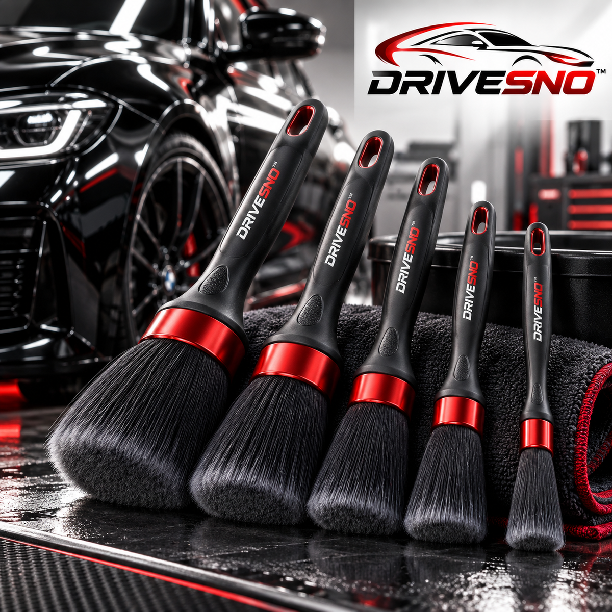 DRIVESNO™ Detailing Brush